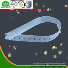 0.15-0.40mm Película rígida del PVC brillante para la inserción del collar